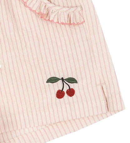 Konges Sløjd Shorts - Ellie - Peony Stripe Konges Sløjd Shorts - Ellie - Peony Stripe