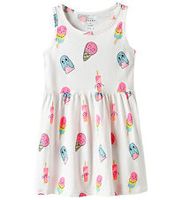 Name It Kjole - NmfVineo - Bright White/Ice Name It Kjole - NmfVineo - Bright White/Ice