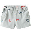 Name It Shorts - NbmVroels - Pearl Blue/Sea Animals