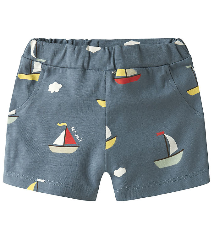 Name It Shorts - NbmVroels - Blue Mirage/Boats