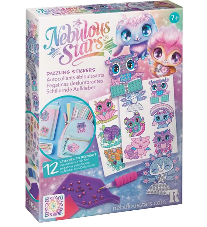 Nebulous Stars Klistermærker - Dazzling Stickers - 12 stk.