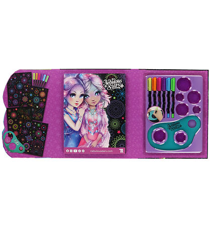 Nebulous Stars Tegnesæt - Swirly Star Book Set