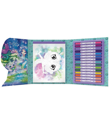 Nebulous Stars Malebog - Color-By-Number Book Set - Neunphia