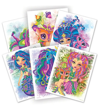 Nebulous Stars Malebog - Color-By-Number Book Set - Neunphia Nebulous Stars Malebog - Color-By-Number Book Set - Neunphia