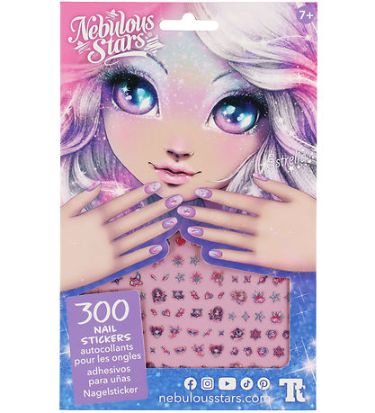 Nebulous Stars Negle Klistermærker - Asst. - 300 stk Nebulous Stars Negle Klistermærker - Asst. - 300 stk