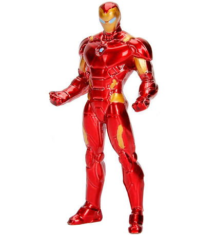 Jada Bil m. Figur - Marvel Avengers - Iron Man & 2016 Chevy Cama