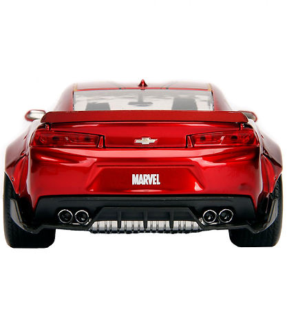 Jada Bil m. Figur - Marvel Avengers - Iron Man & 2016 Chevy Cama
