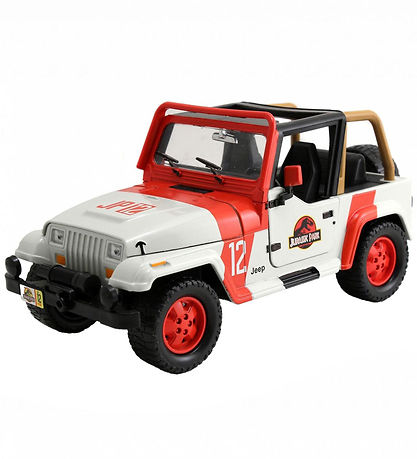 Jada Bil - Jurassic World - 1992 Jeep Wrangler - 1:24 Jada Bil - Jurassic World - 1992 Jeep Wrangler - 1:24