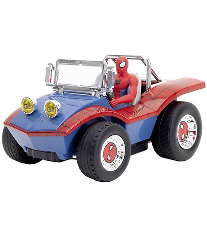 Jada Fjernstyret Bil - Marvel Spider-Man Buggy - 1:24 Jada Fjernstyret Bil - Marvel Spider-Man Buggy - 1:24