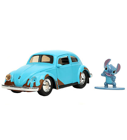 Jada Bil m. Figur - Disney - Stitch & 1959 VW Beetle - 1:32 Jada Bil m. Figur - Disney - Stitch & 1959 VW Beetle - 1:32