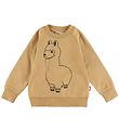 DYR-Cph Sweatshirt - Dyrbellow - Beige Outline Lama Buddy