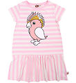 DYR-Cph Kjole - Dyrzanzi - Pastel Pink/Chalk Papegoeje DYR-Cph Kjole - Dyrzanzi - Pastel Pink/Chalk Papegoeje
