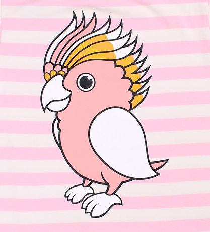 DYR-Cph Kjole - Dyrzanzi - Pastel Pink/Chalk Papegoeje DYR-Cph Kjole - Dyrzanzi - Pastel Pink/Chalk Papegoeje