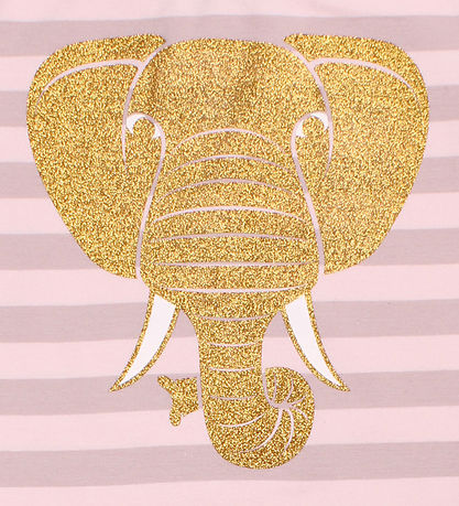 DYR-Cph Kjole - Dyrzanzi - Rose Beige Elefant Glitter DYR-Cph Kjole - Dyrzanzi - Rose Beige Elefant Glitter