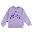 DYR-Cph Sweatshirt - Dyrbellow - Lila Outline Havskildpadde