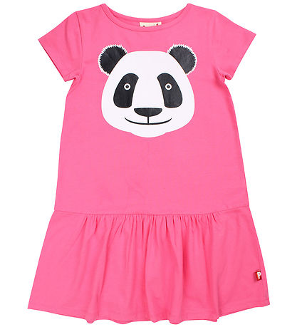 DYR-Cph Kjole - Dyrzanzi - Bright Pink Panda DYR-Cph Kjole - Dyrzanzi - Bright Pink Panda