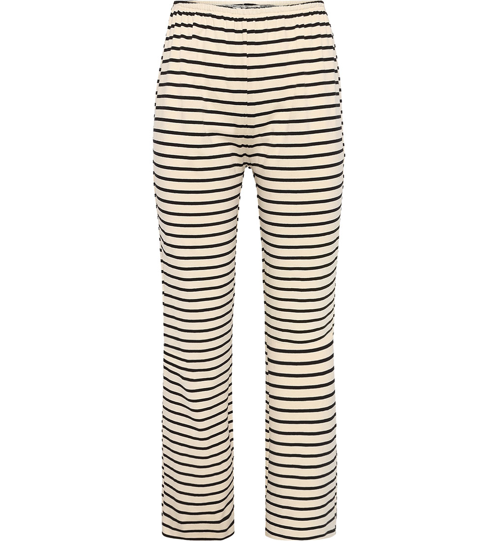 Grunt Hosen - GRBina - Off White/Schwarz - Grunt - 14 Jahre (164) - Hosen - Baumwolle