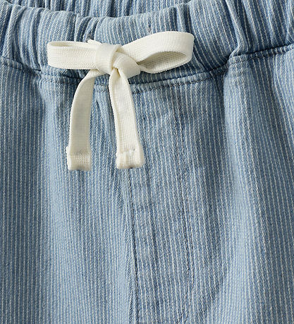 Sofie Schnoor Shorts - Stormsk - Blue Denim Stripe