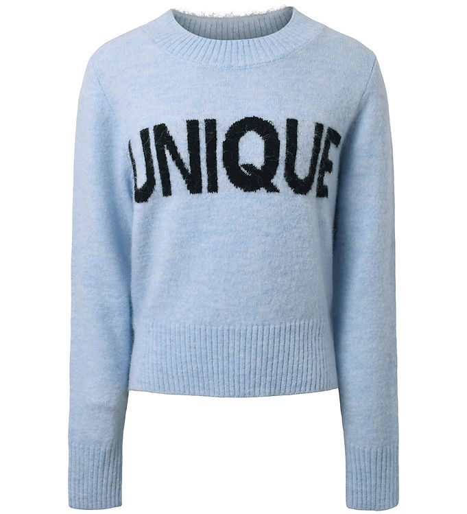 Hound Bluse - Strik - Light Blue