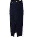 Hound Nederdel - Maxi Denim - Dark Blue Used Hound Nederdel - Maxi Denim - Dark Blue Used