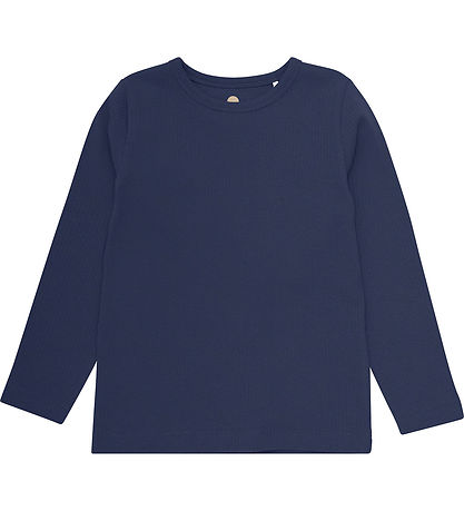 En Fant Nattøj - Sæt - Indigo Blue