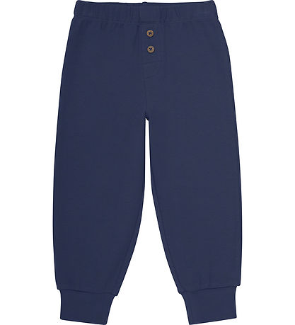 En Fant Nattøj - Sæt - Indigo Blue