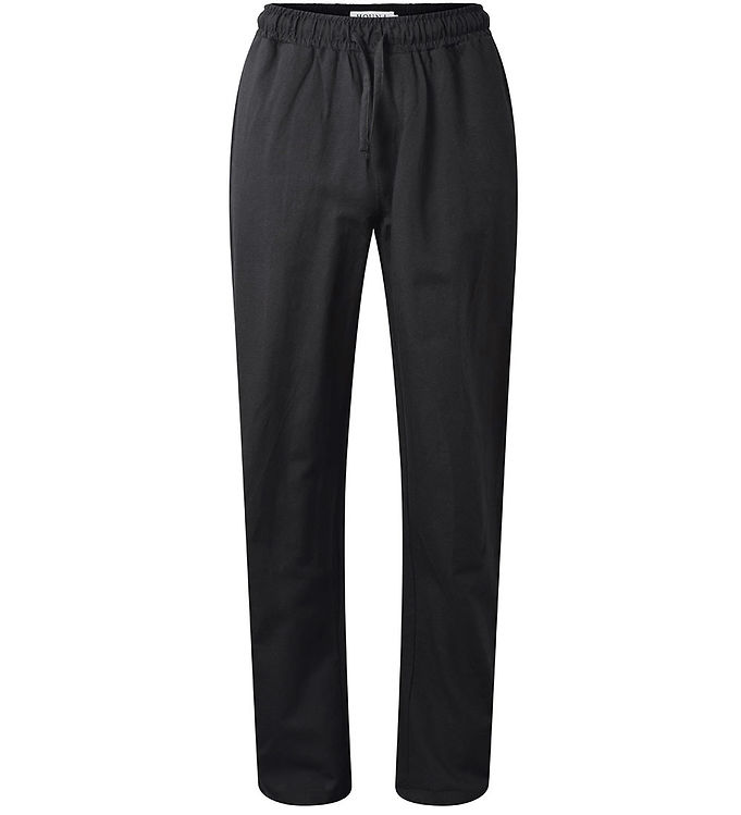 Hound Bukser - Bomuld/Hør - Sort