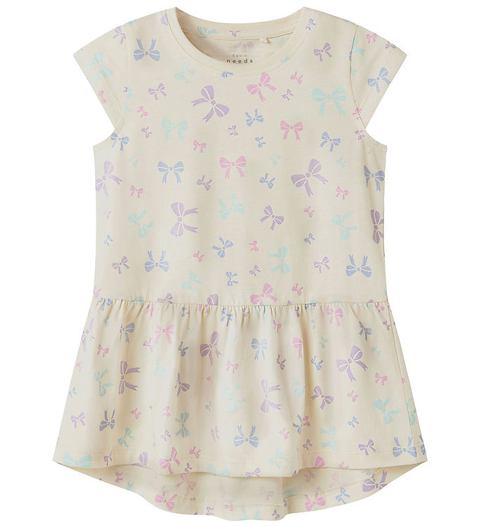 Name It Kjole - NmfVigga - Noos - Buttercream/Bows