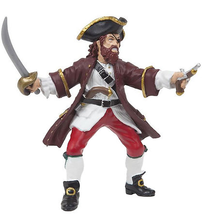 Papo Rød Barbarossa - H: 8 cm