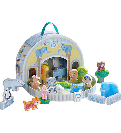 HABA Play World Legetøj - 23 Dele - Zoo HABA Play World Legetøj - 23 Dele - Zoo