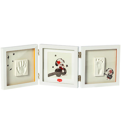 Tiny Love Aftryksæt - Hånd/Fod - Dobbeltramme - Hvid