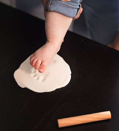 Tiny Love Aftryksæt - Fod/Hånd - Hvid