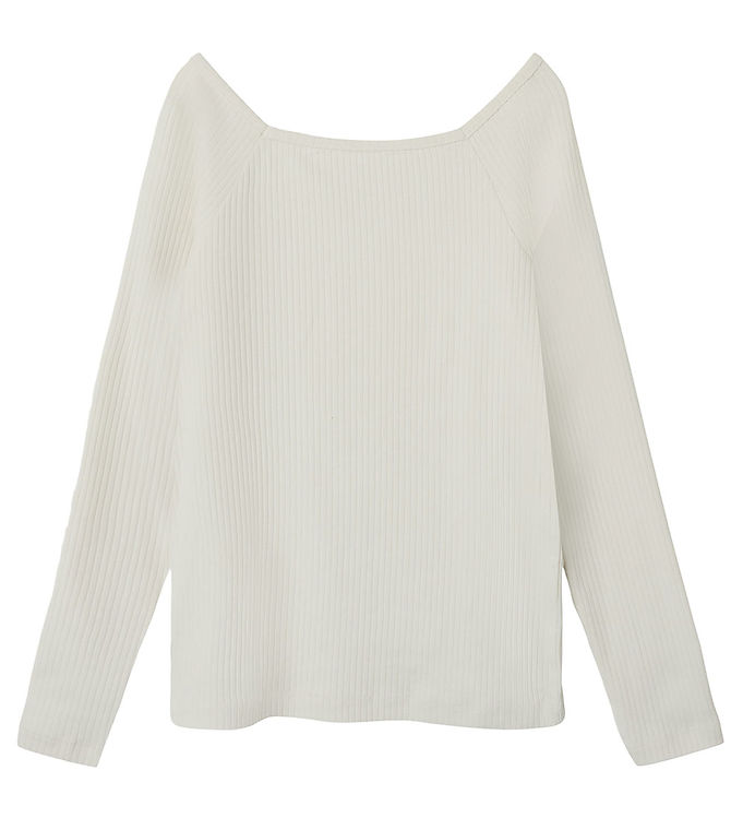 Name It Bluse - Rib - NkfOtilia - Jet Stream