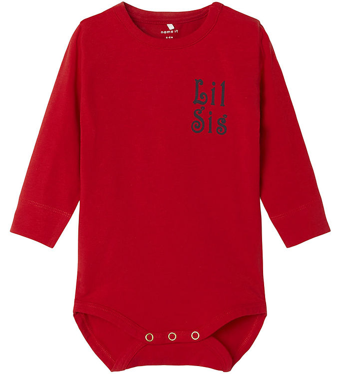 Name It Body Salsa Med Lillesøster Print - Str. 6m 68cm
