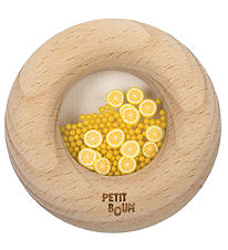Petit Boum Sanselegetøj - Træ - Donut - Citroner