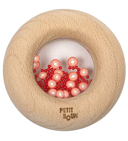 Petit Boum Sanselegetøj - Træ - Donut - Tomater