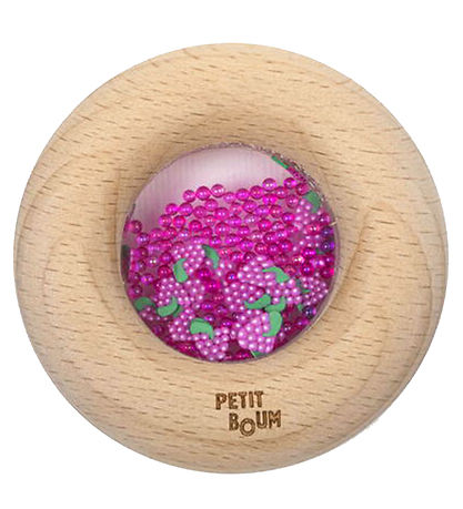 Petit Boum Sanselegetøj - Træ - Donut - Druer