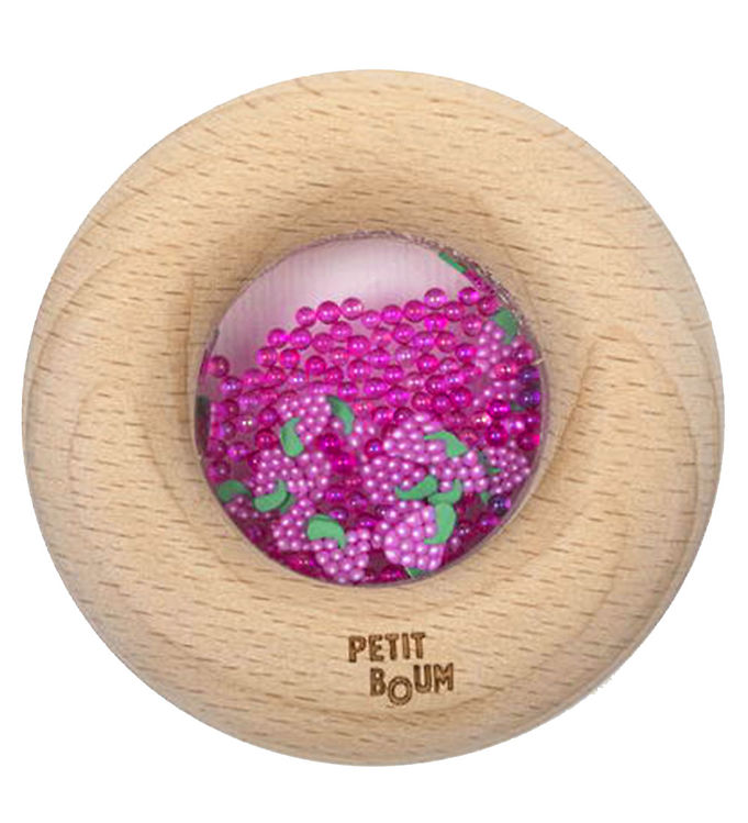 Petit Boum Sanselegetøj – Træ – Donut – Druer