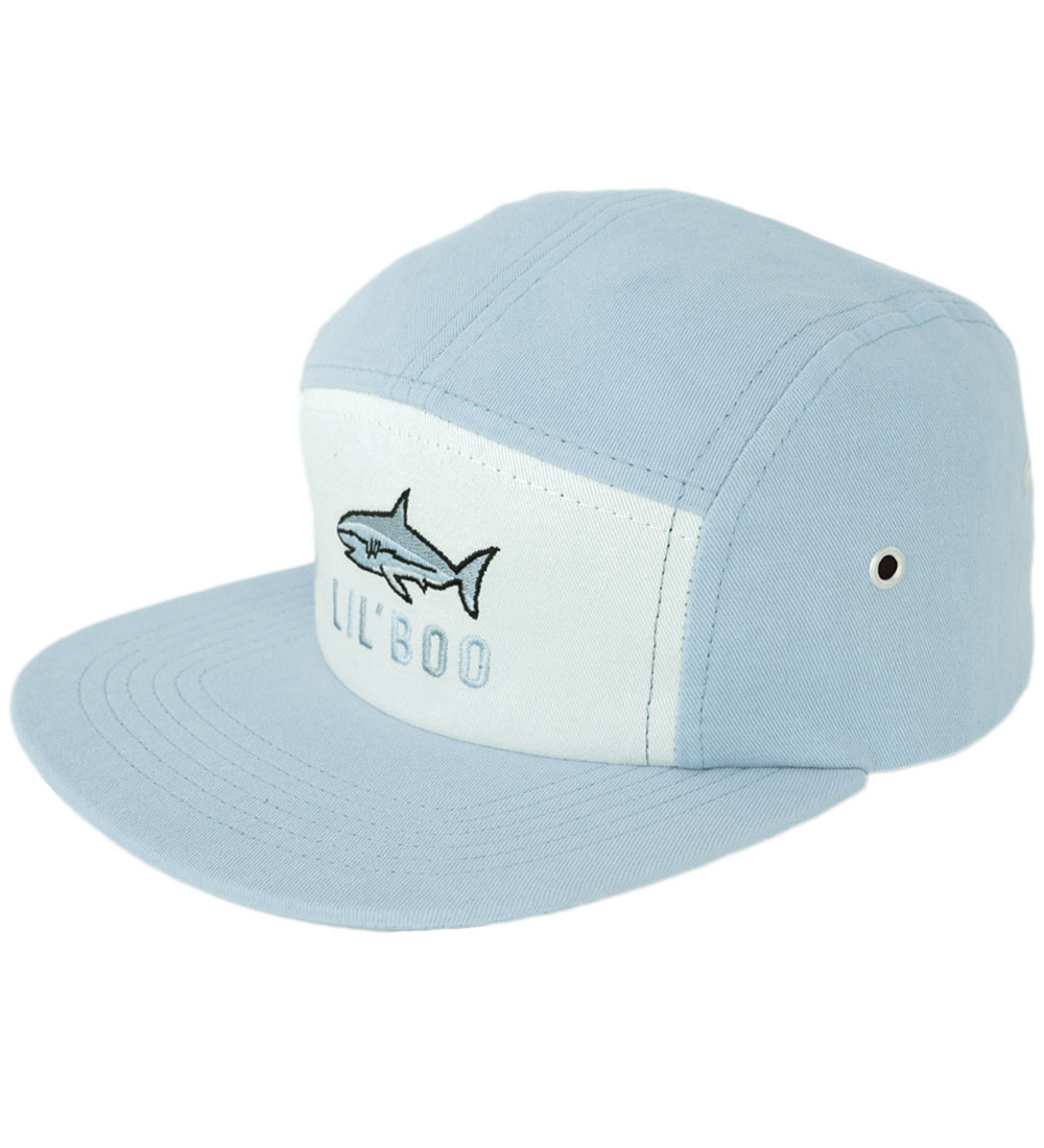 Lil' Boo Copenhagen Kappe - Shark 5 - Cloudy Blue - Lil' Boo Copenhagen - 47-50 cm - Kappen