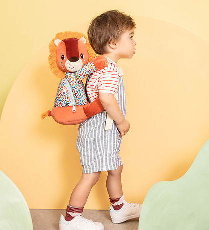 Lilliputiens Rygsæk - Blød - Jack the Lion Lilliputiens Rygsæk - Blød - Jack the Lion