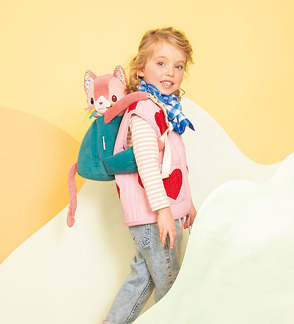 Lilliputiens Rygsæk - Blød - Katten Jeanne Lilliputiens Rygsæk - Blød - Katten Jeanne