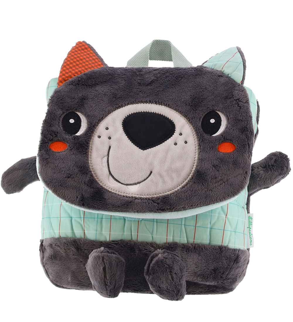 Lilliputiens Rucksack - Weich - Louis der Wolf - Lilliputiens - One Size - Rucksäcke