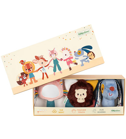 Lilliputiens Sanserangler - 3-pak - Hunden Jules