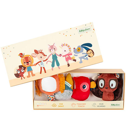 Lilliputiens Sanserangler - 3-pak - Jack the Lion