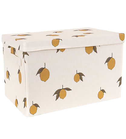 Konges Sløjd Storage Basket - Little - Lemon