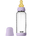 BIBS Boheme Sutteflaske - 240 ml - Glas/Naturgummi - Violet Sky BIBS Boheme Sutteflaske - 240 ml - Glas/Naturgummi - Violet Sky