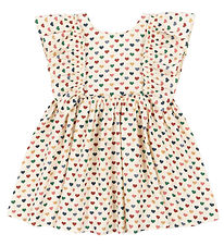 Konges Sløjd Kjole - Evia Bow - Coeur Color Konges Sløjd Kjole - Evia Bow - Coeur Color