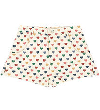 Konges Sløjd Shorts - Denim - Frankie Mini - Coeur Color/Hjerter Konges Sløjd Shorts - Denim - Frankie Mini - Coeur Color/Hjerter