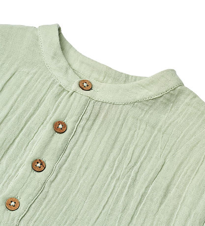 Wheat Shirt - Muslin - Svend - Soft Mint