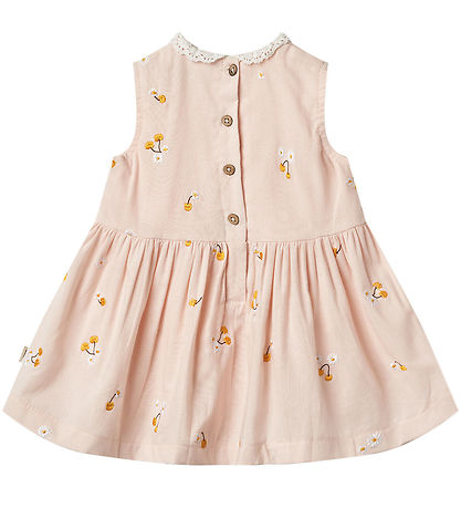 Wheat Kjole - Elma - Powder Yellow Cherries